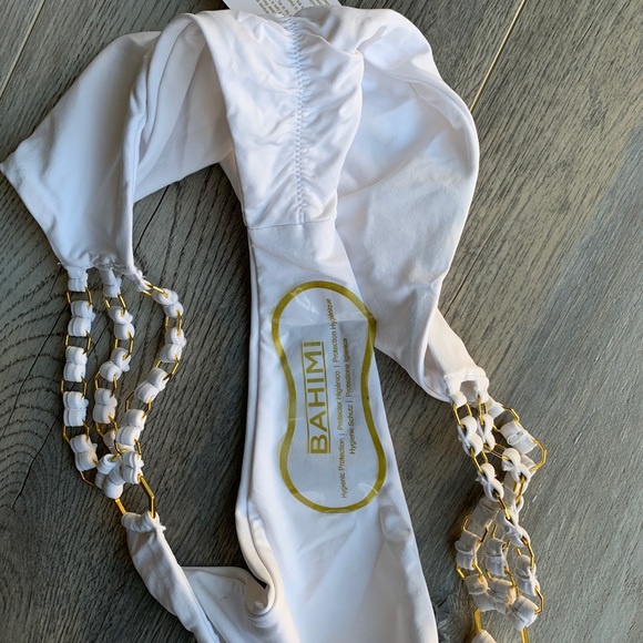Bahimi Gold/White Bikini - Picture 9 of 12